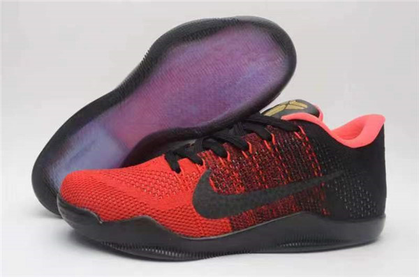 Men's Running Weapon Kobe 11 Elite Low Black/Red Shoes 052 Men's Running Weapon Kobe 11 Elite Low Black/Red Shoes 052