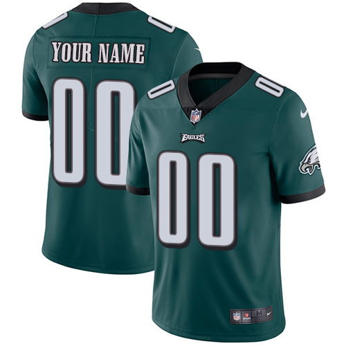 Women's Philadelphia Eagles ACTIVE PLAYER Custom Green Vapor Untouchable Limited Stitched Jersey(Run Small) Women's Philadelphia Eagles ACTIVE PLAYER Custom Green Vapor Untouchable Limited Stitched Jersey(Run Small)