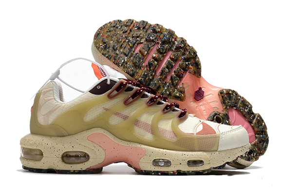 Men's Hot Sale Running Weapon Air Max TN Cream Shoes 0226