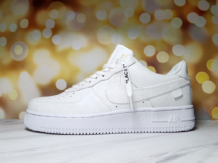Men's Air Force 1 Low White Shoes 0177 Men's Air Force 1 Low White Shoes 0177
