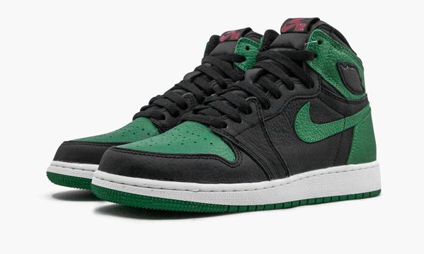 Men's Running Weapon Air Jordan 1 Pine Green Black Shoes 301 Men's Running Weapon Air Jordan 1 Pine Green Black Shoes 301