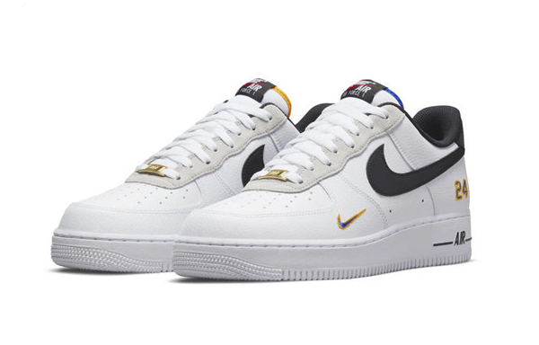 Men's Air Force 1 White Ken Griffey Jr. and Sr. Swingman Shoes 035 Men's Air Force 1 White Ken Griffey Jr. and Sr. Swingman Shoes 035