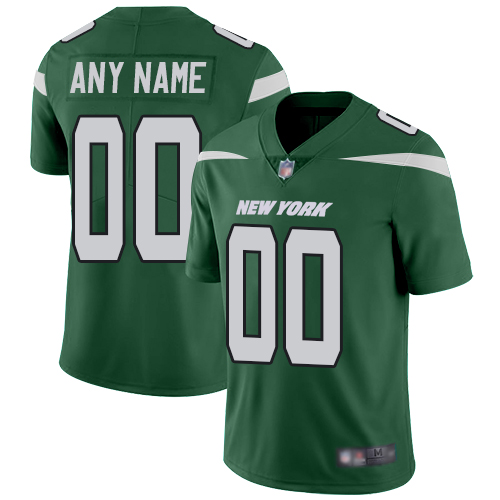 Youth New York Jets ACTIVE PLAYER Custom Green Vapor Untouchable Limited Stitched Jersey Youth New York Jets ACTIVE PLAYER Custom Green Vapor Untouchable Limited Stitched Jersey