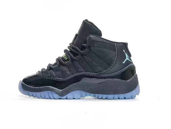 Youth Running Weapon Air Jordan 11 Black Shoes 014 Youth Running Weapon Air Jordan 11 Black Shoes 014