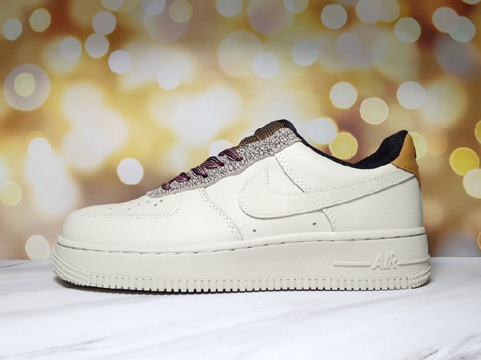Men's Air Force 1 Low Cream Shoes 0178 Men's Air Force 1 Low Cream Shoes 0178
