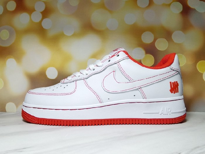 Men's Air Force 1 Low White/Red Shoes 0202 Men's Air Force 1 Low White/Red Shoes 0202