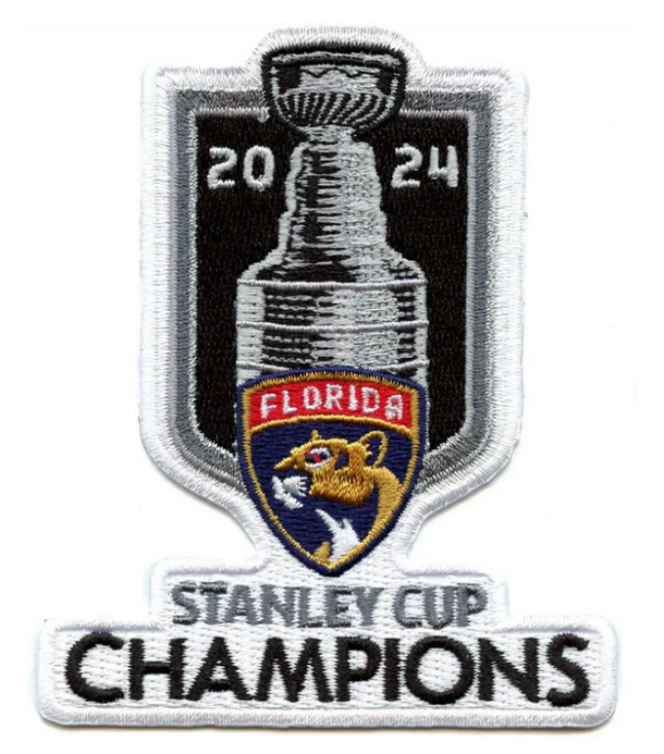 Florida Panthers 2024 Stanley Cup Champions Stitched Patch
