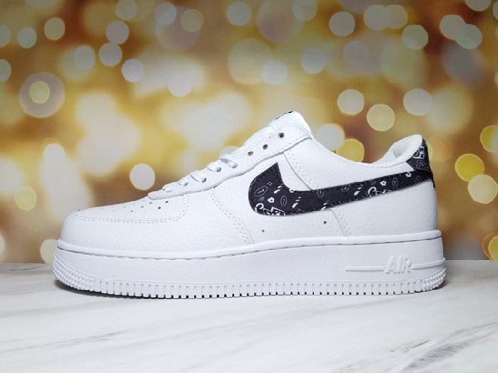 Men's Air Force 1 Low White/Black Shoes 0179 Men's Air Force 1 Low White/Black Shoes 0179