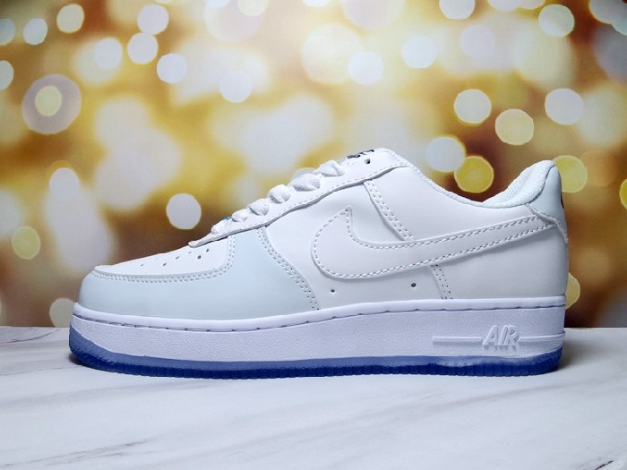 Men's Air Force 1 Low White/Blue Shoes 0180 Men's Air Force 1 Low White/Blue Shoes 0180