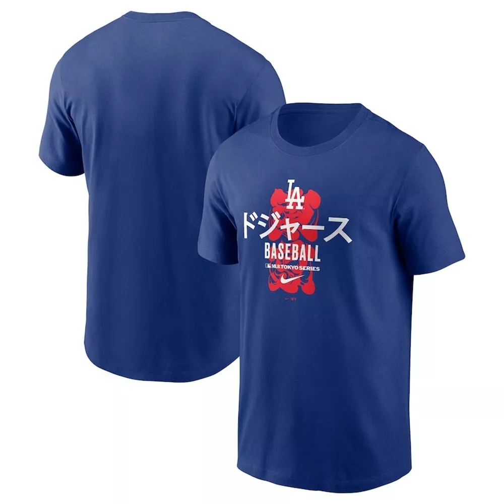 Men's Los Angeles Dodgers Royal 2025 Tokyo Series T-Shirt Men's Los Angeles Dodgers Royal 2025 Tokyo Series T-Shirt