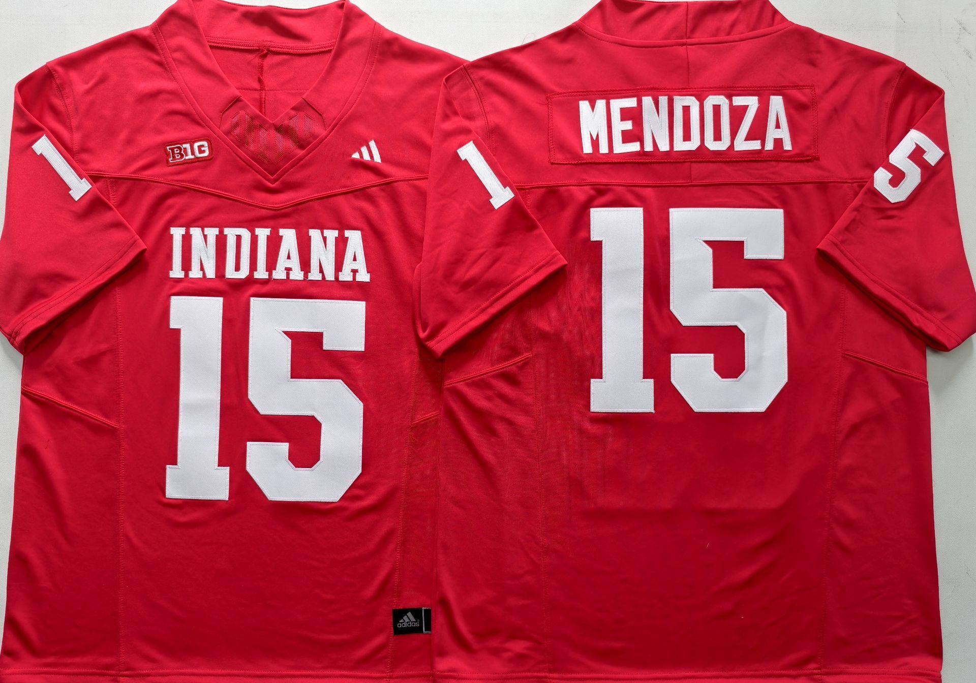 Men's Indiana Hoosiers #15 Fernando Mendoza Red Stitched Basketball Jersey Men's Indiana Hoosiers #15 Fernando Mendoza Red Stitched Basketball Jersey