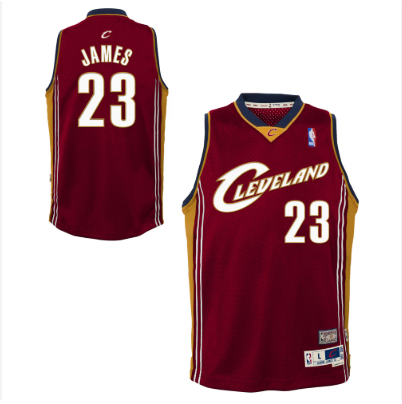 Men's Cleveland Cavaliers Custom 2003-04 Hardwood Classics Swingman Jersey