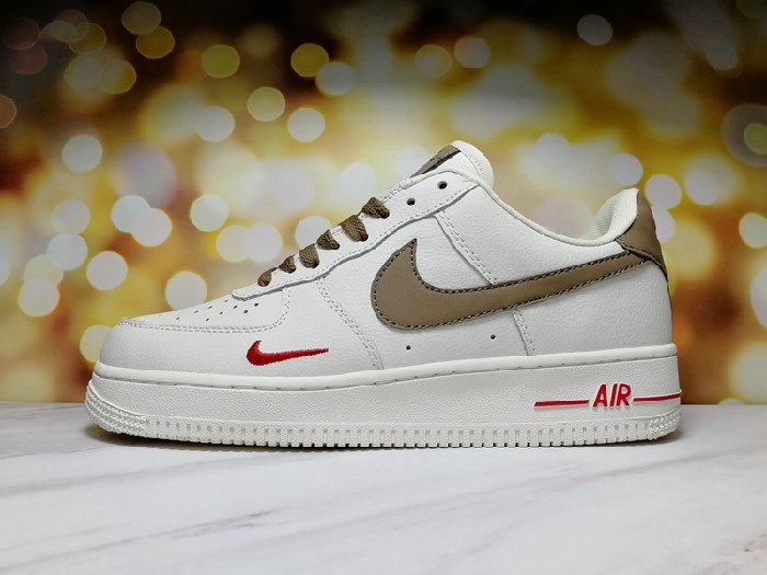 Men's Air Force 1 Low Cream Shoes 0186 Men's Air Force 1 Low Cream Shoes 0186