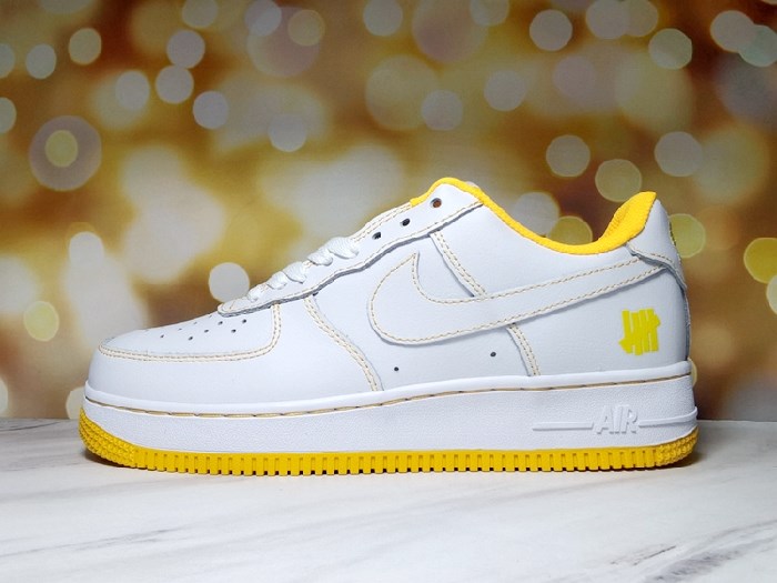 Men's Air Force 1 Low White/YellowShoes 0189 Men's Air Force 1 Low White/YellowShoes 0189
