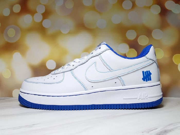 Men's Air Force 1 Low White/Royal Shoes 0168 Men's Air Force 1 Low White/Royal Shoes 0168