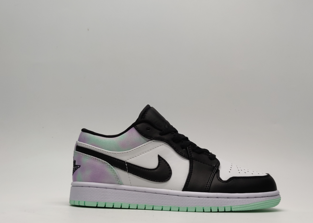 Men's Running Weapon Air Jordan 1 Low Black/White Shoes 293 Men's Running Weapon Air Jordan 1 Low Black/White Shoes 293