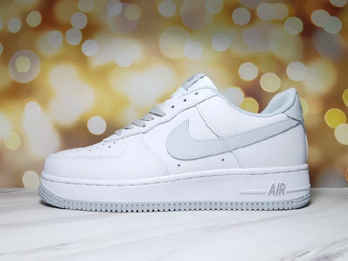 Men's Air Force 1 Low Grey/White Shoes 0172 Men's Air Force 1 Low Grey/White Shoes 0172