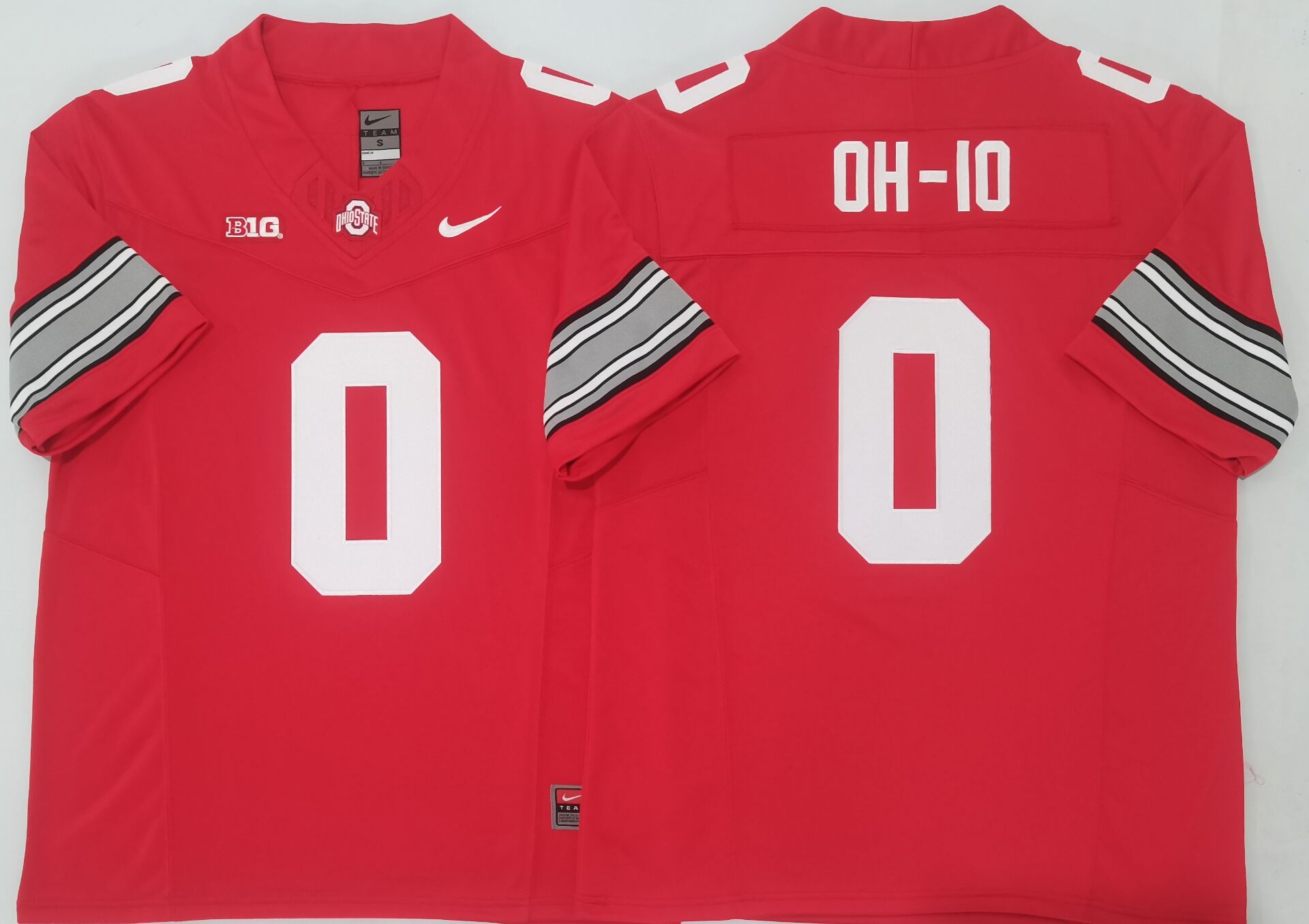 Men's Ohio State Buckeyes #0 OH-IO Red 2025 F.U.S.E. Limited Stitched Jersey Men's Ohio State Buckeyes #0 OH-IO Red 2025 F.U.S.E. Limited Stitched Jersey
