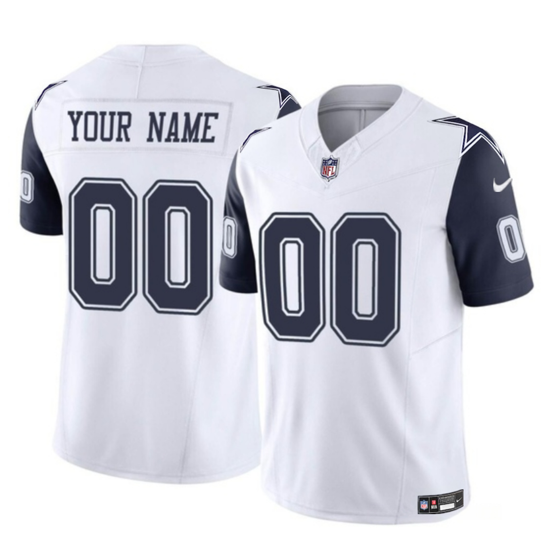 Youth Dallas Cowboys Active Player Custom White 2023 F.U.S.E Alternate Vapor Untouchable Limited Stitched Football Jersey Youth Dallas Cowboys Active Player Custom White 2023 F.U.S.E Alternate Vapor Untouchable Limited Stitched Football Jersey