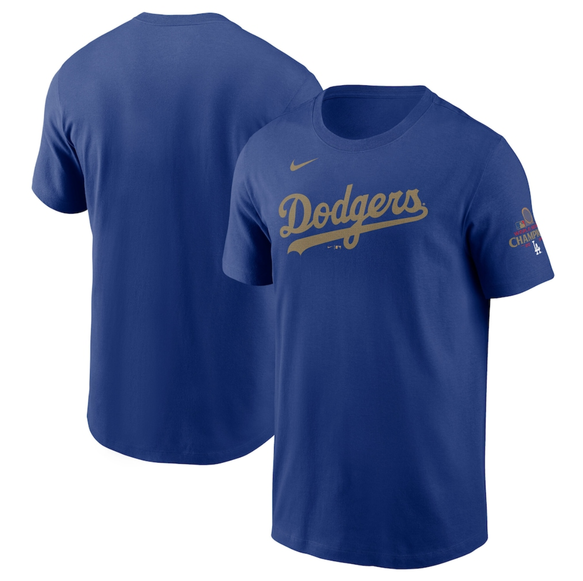 Men's Los Angeles Dodgers Royal 2025 Gold Collection T-Shirt Men's Los Angeles Dodgers Royal 2025 Gold Collection T-Shirt