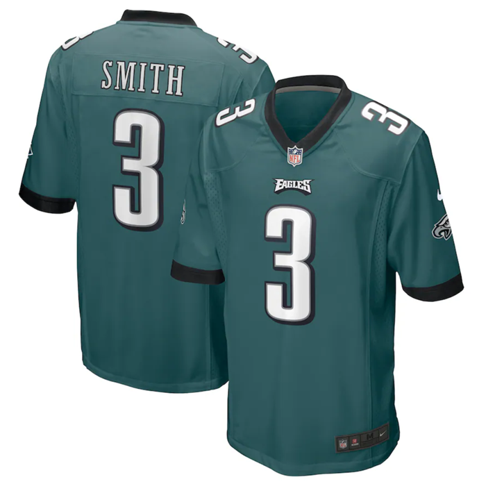 Youth Philadelphia Eagles #3 Nolan Smith Green Stitched Football Jersey Youth Philadelphia Eagles #3 Nolan Smith Green Stitched Football Jersey