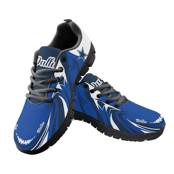 Men's Dallas Cowboys AQ Running Shoes 005 Men's Dallas Cowboys AQ Running Shoes 005