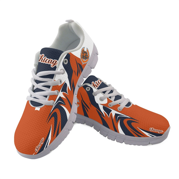 Men's Chicago Bears AQ Running Shoes 004 Men's Chicago Bears AQ Running Shoes 004