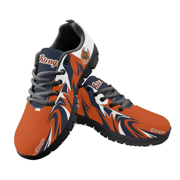 Men's Chicago Bears AQ Running Shoes 005 Men's Chicago Bears AQ Running Shoes 005