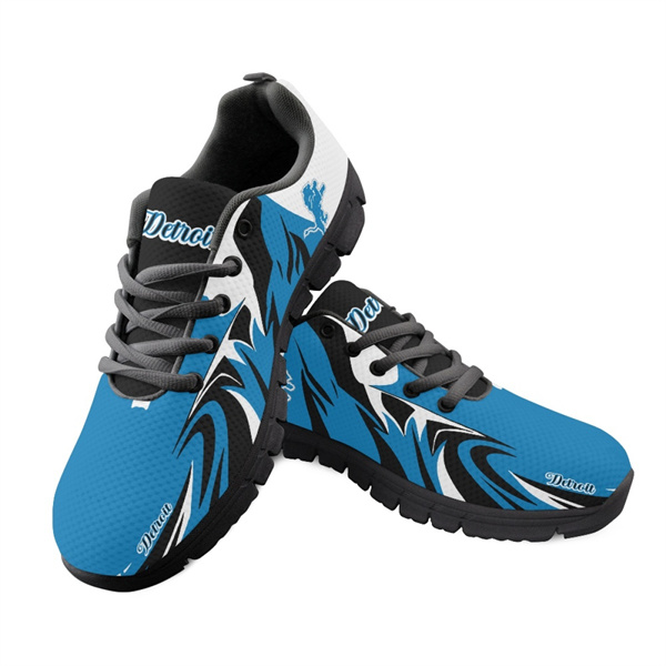 Men's Detroit Lions AQ Running Shoes 005 Men's Detroit Lions AQ Running Shoes 005