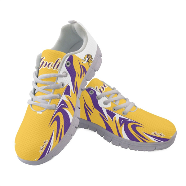 Men's Minnesota Vikings AQ Running Shoes 004 Men's Minnesota Vikings AQ Running Shoes 004