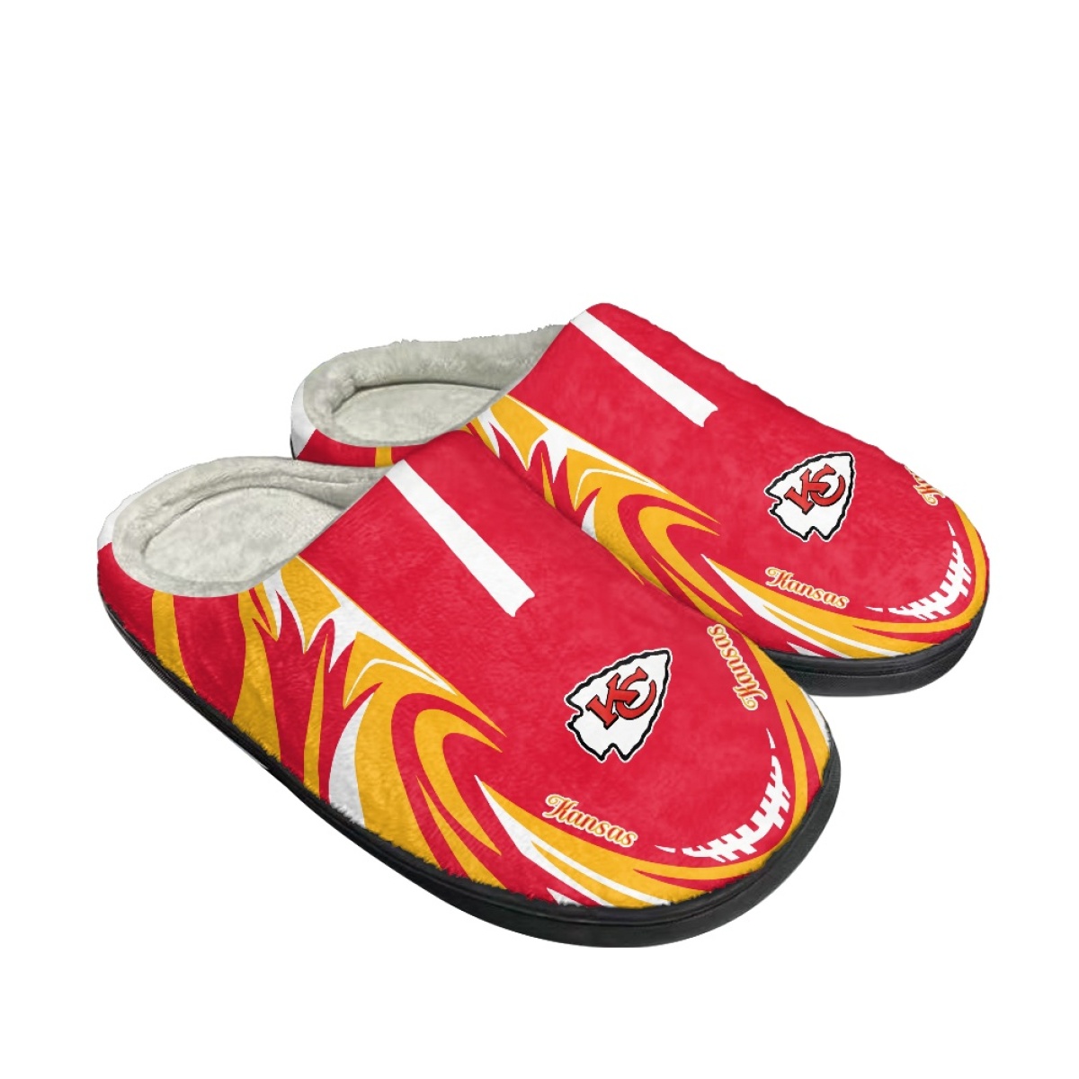 Men's Kansas City Chiefs Slippers/Shoes 004