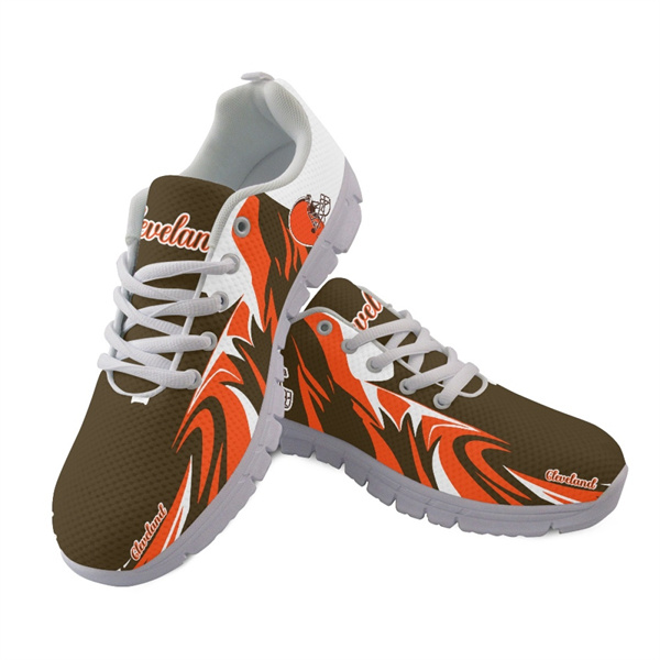 Men's Cleveland Browns AQ Running Shoes 004 Men's Cleveland Browns AQ Running Shoes 004