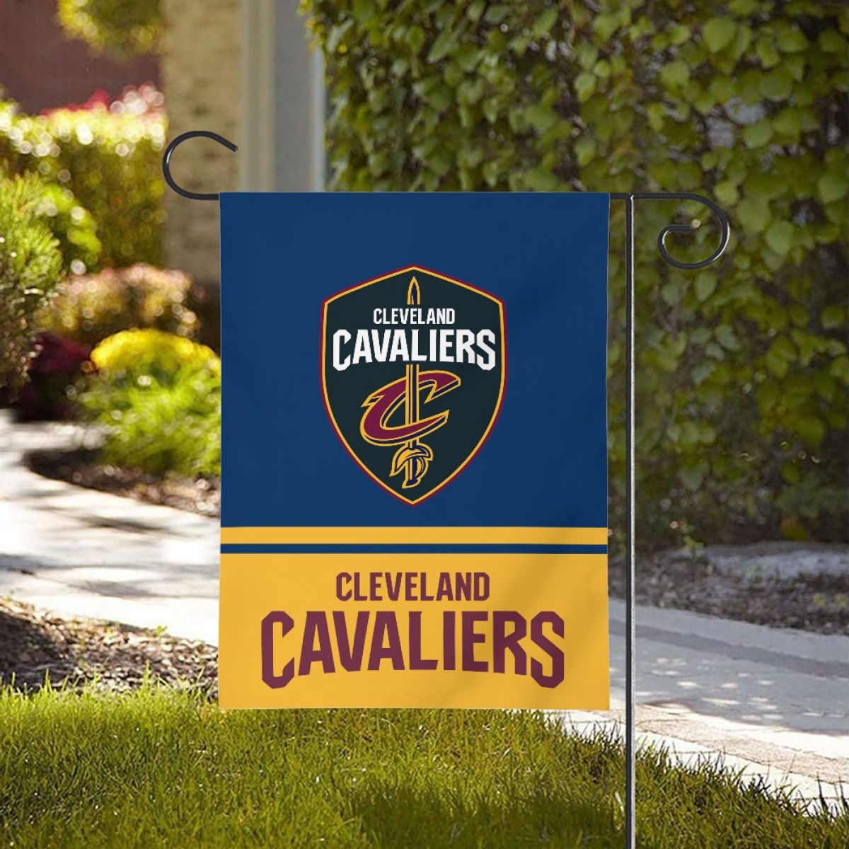 Cleveland Cavaliers Double-Sided Garden Flag 001 (Pls check description for details) Cleveland Cavaliers Double-Sided Garden Flag 001 (Pls check description for details)