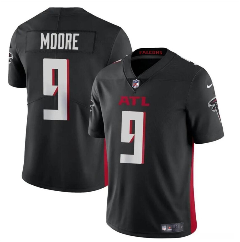 Youth Atlanta Falcons #9 Rondale Moore Black Vapor Untouchable Limited Stitched Football Jersey Youth Atlanta Falcons #9 Rondale Moore Black Vapor Untouchable Limited Stitched Football Jersey