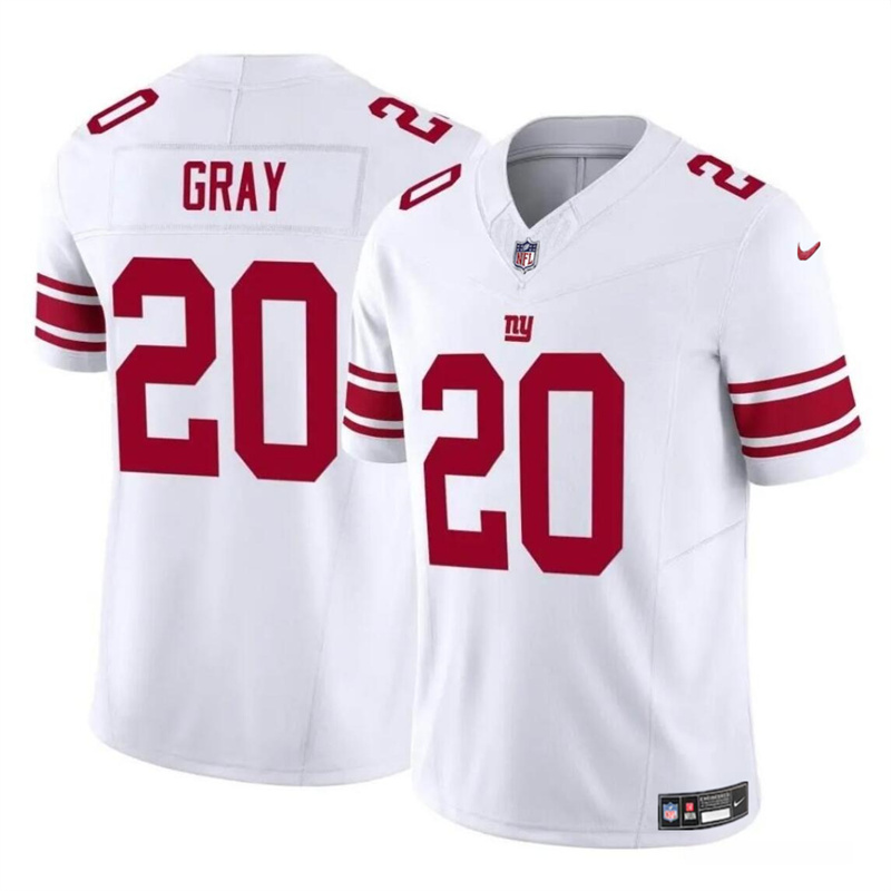 Youth New York Giants #20 Eric Gray White 2023 F.U.S.E Vapor Stitched Jersey Youth New York Giants #20 Eric Gray White 2023 F.U.S.E Vapor Stitched Jersey