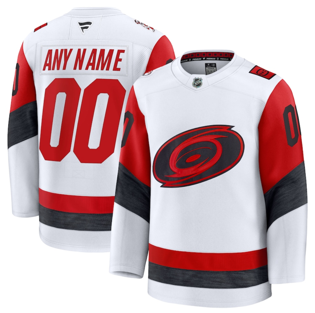 Men's Carolina Hurricanes Active Player Custom White 2025 Away Stitched Hockey Jersey Men's Carolina Hurricanes Active Player Custom White 2025 Away Stitched Hockey Jersey