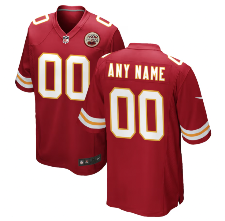 Toddler Kansas City Chiefs Active Player Custom Red Limited Stitched Jersey