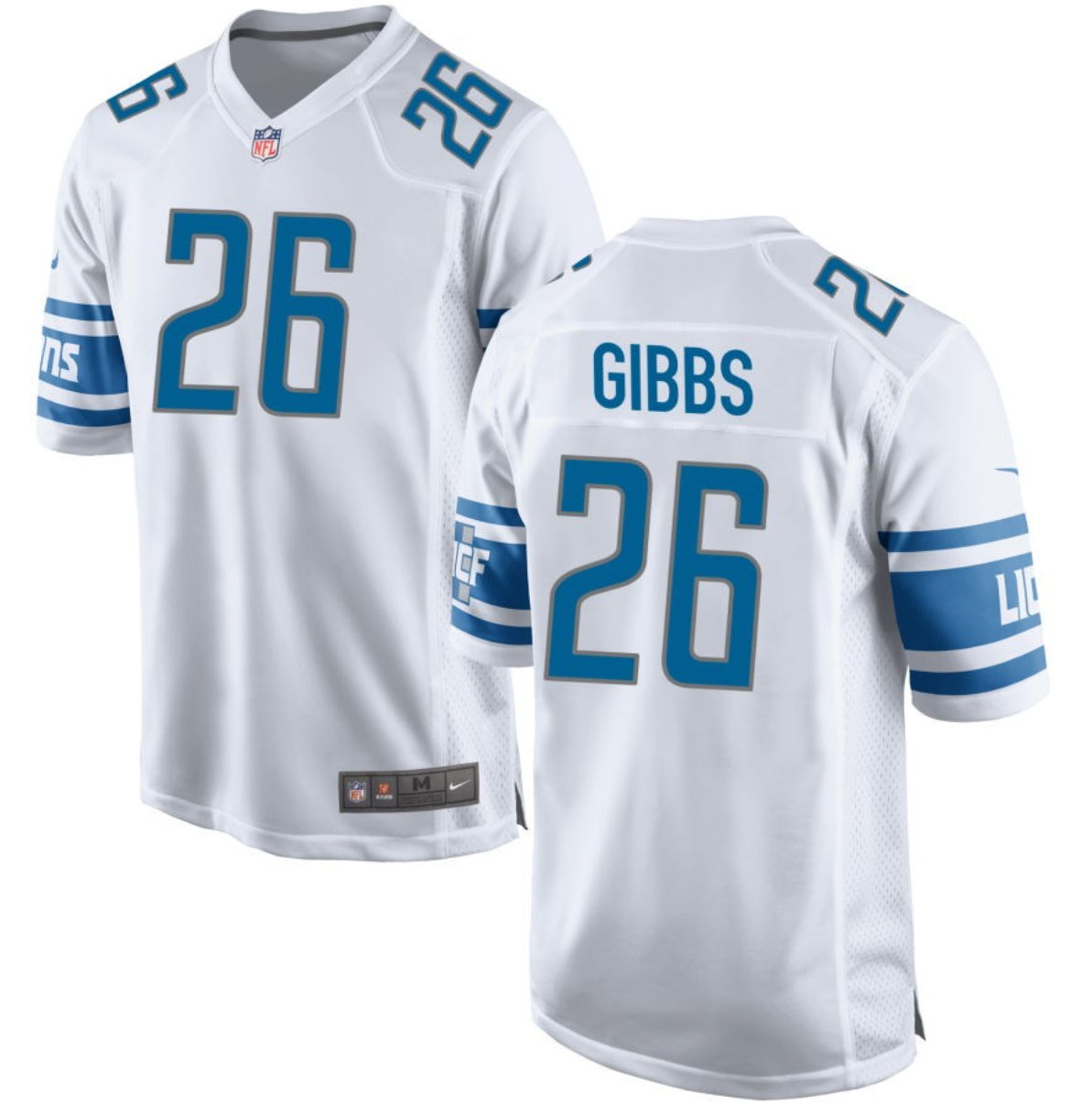 Youth Detroit Lions #26 Jahmyr Gibbs White 2023 Draft Stitched Game Jersey Youth Detroit Lions #26 Jahmyr Gibbs White 2023 Draft Stitched Game Jersey