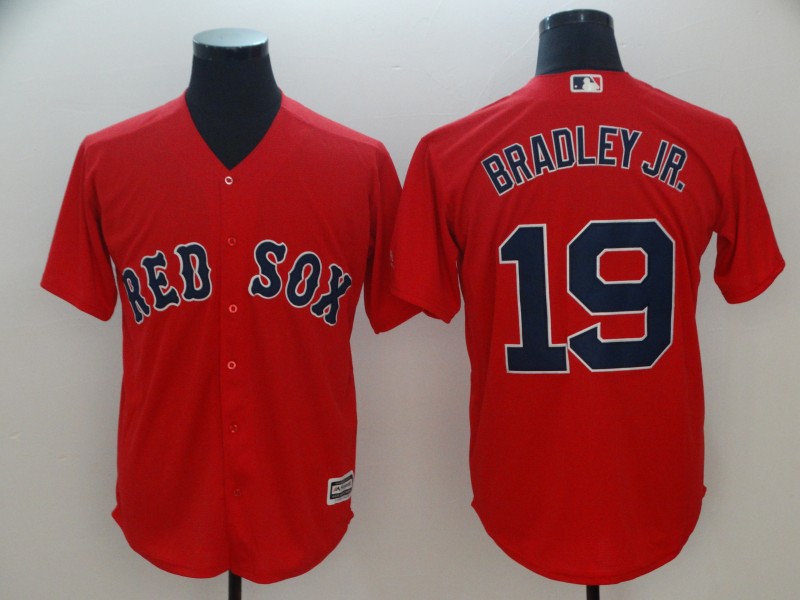 Men's Boston Red Sox #19 Jackie Bradley Jr. Majestic Scarlet Cool Base Player Stitched MLB Jersey Men's Boston Red Sox #19 Jackie Bradley Jr. Majestic Scarlet Cool Base Player Stitched MLB Jersey