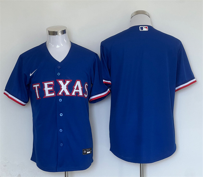 Men's Texas Rangers Blank Royal Cool Base Stitched Baseball Jersey Men's Texas Rangers Blank Royal Cool Base Stitched Baseball Jersey