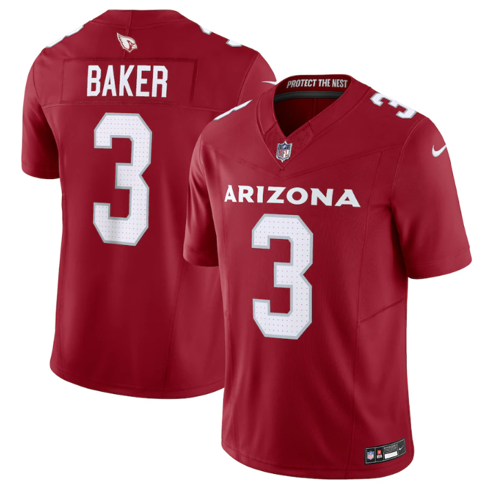 Men's Arizona Cardinals #3 Budda Baker Red Vapor Untouchable F.U.S.E. Limited Stitched Football Jersey Men's Arizona Cardinals #3 Budda Baker Red Vapor Untouchable F.U.S.E. Limited Stitched Football Jersey