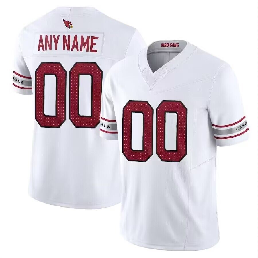 Men's Arizona Cardinals Customized White 2023 F.U.S.E.Vapor Untouchable Limited Stitched Jersey Men's Arizona Cardinals Customized White 2023 F.U.S.E.Vapor Untouchable Limited Stitched Jersey