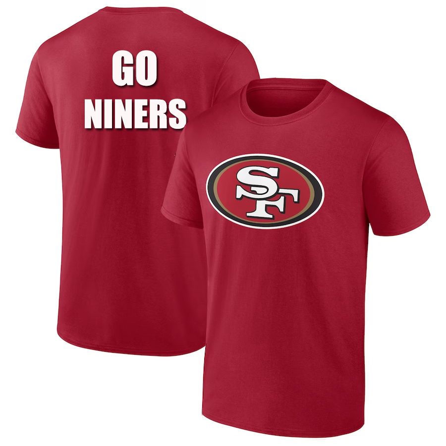 Men's San Francisco 49ers Red T-Shirt Men's San Francisco 49ers Red T-Shirt