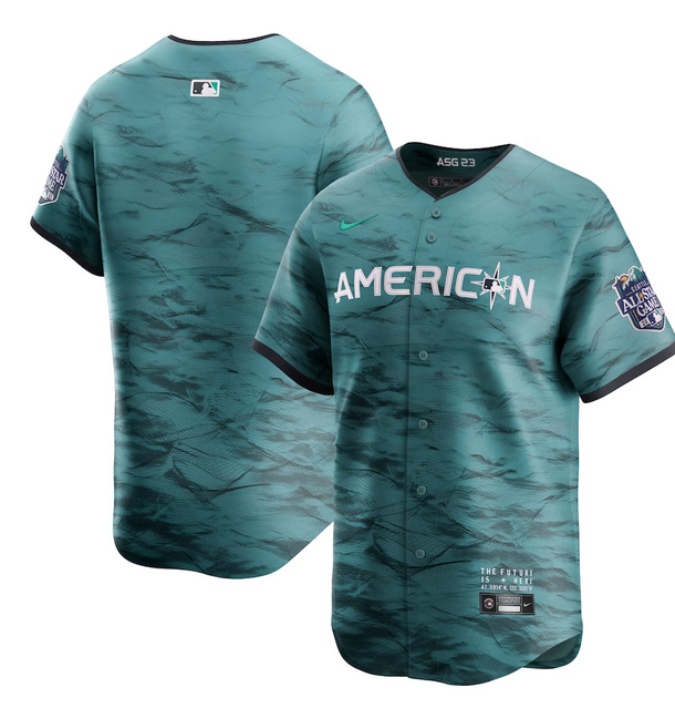 Men's Toronto Blue Jays Blank Teal 2023 All-star Cool Base Stitched Jersey Men's Toronto Blue Jays Blank Teal 2023 All-star Cool Base Stitched Jersey
