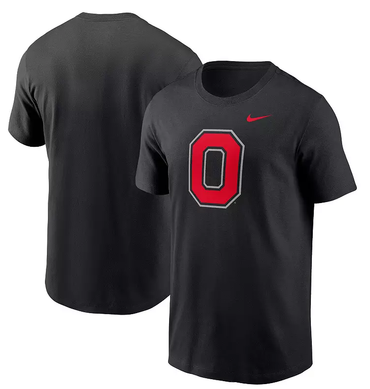 Men's Ohio State Buckeyes Black Primetime Alternate Logo T-Shirt
