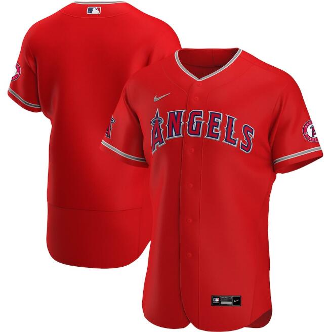 Men's Los Angeles Angels Red MLB Flex Base Stitched Jersey Men's Los Angeles Angels Red MLB Flex Base Stitched Jersey