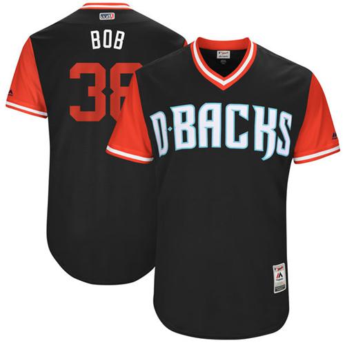 Diamondbacks #38 Robbie Ray Black "Bob" Players Weekend Authentic Stitched MLB Jersey Diamondbacks #38 Robbie Ray Black "Bob" Players Weekend Authentic Stitched MLB Jersey