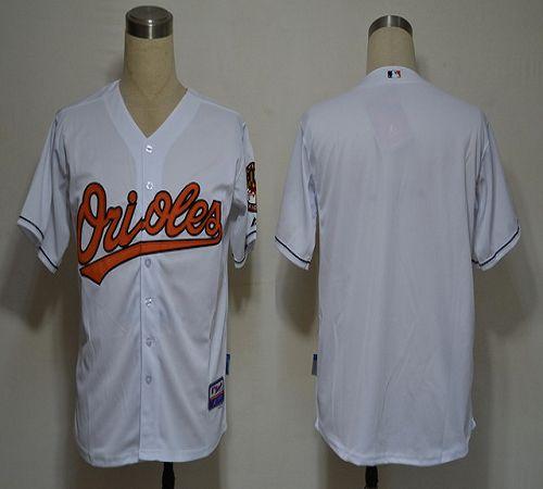 Orioles Blank White Cool Base Stitched MLB Jersey Orioles Blank White Cool Base Stitched MLB Jersey