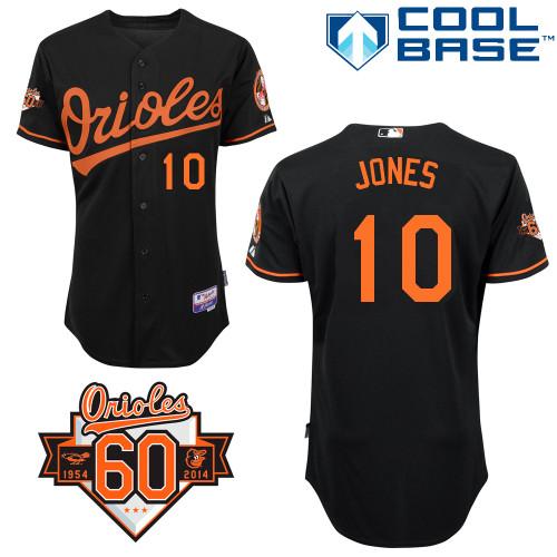 Orioles #10 Adam Jones Black Cool Base Stitched MLB Jersey Orioles #10 Adam Jones Black Cool Base Stitched MLB Jersey