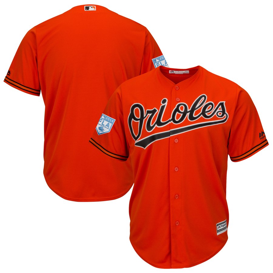 Orioles Blank Orange 2019 Spring Training Cool Base Stitched MLB Jersey Orioles Blank Orange 2019 Spring Training Cool Base Stitched MLB Jersey